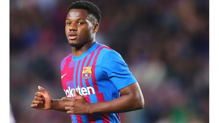 Ansu Fati of FC Barcelona