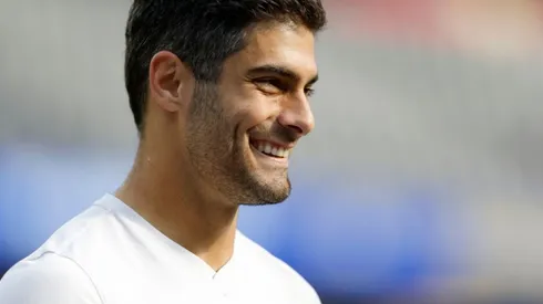 Jimmy G in 2022 with the 49ers