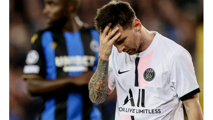Lionel Messi of Paris Saint-Germain