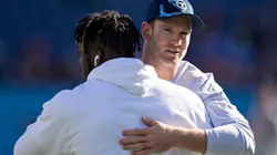 Ryan Tannehill and A.J. Brown