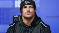 Logan Hall second round pick of the Buccaneers