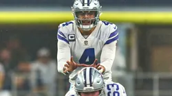 Dak Prescott of Cowboys during the 2021 season