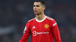 Cristiano Ronaldo in action for Manchester United.