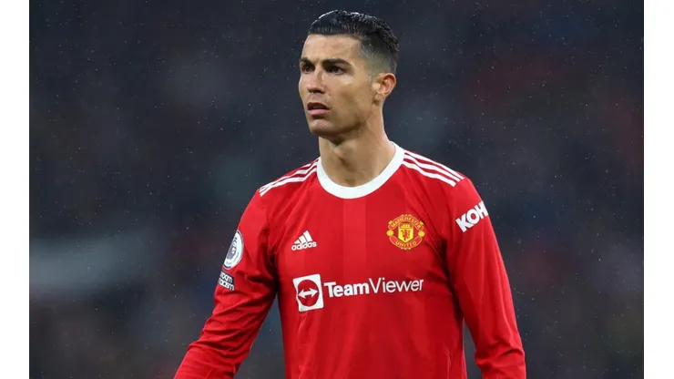 Cristiano Ronaldo in action for Manchester United.