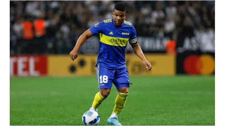 Frank Fabra of Boca Juniors