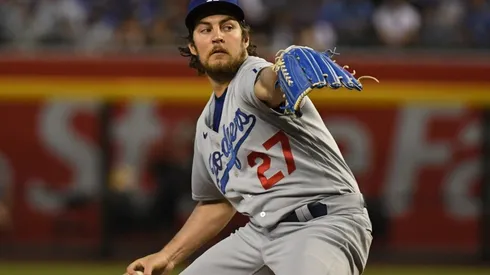 Los Angeles Dodgers pitcher Trevor Bauer.
