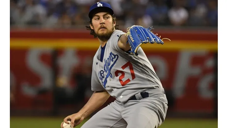 Los Angeles Dodgers pitcher Trevor Bauer.