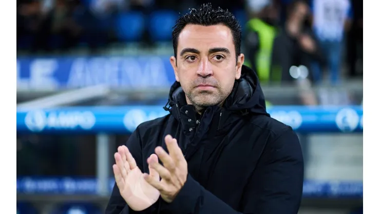 Head coach Xavi Hernandez of FC Barcelona