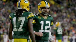 Aaron Rodgers and Davante Adams