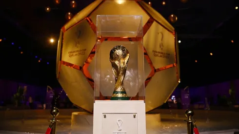 The coveted FIFA World Cup Trophy
