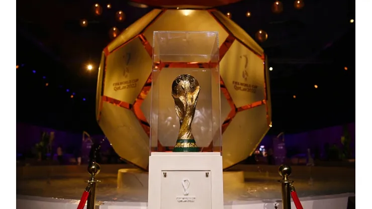 The coveted FIFA World Cup Trophy