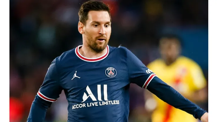 Lionel Messi of Paris Saint Germain