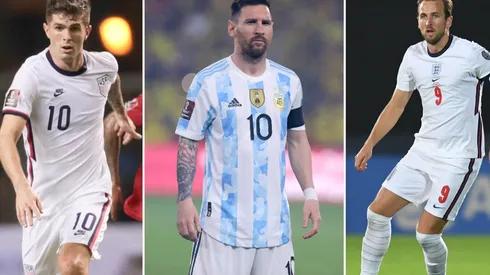 Christian Pulisic, Lionel Messi and Harry Kane's National Teams arouse a lot of interest in the fans