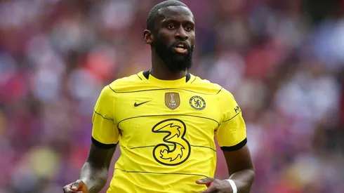Antonio Rudiger of Chelsea