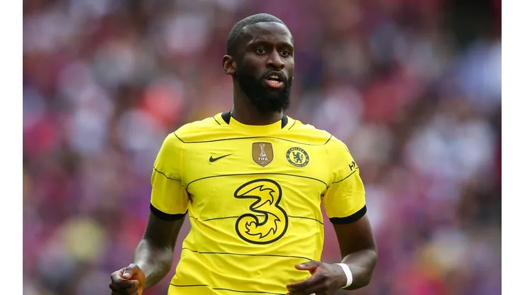 Antonio Rudiger of Chelsea