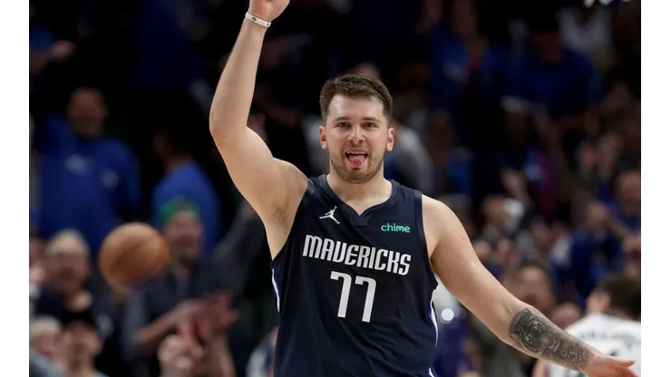 Luka Doncic of the Dallas Mavericks
