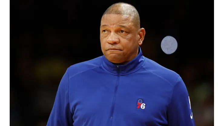 Philadelphia 76ers coach Doc Rivers has a history of playoff collapses.