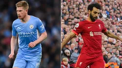 Kevin De Bruyne and Mohamed Salah