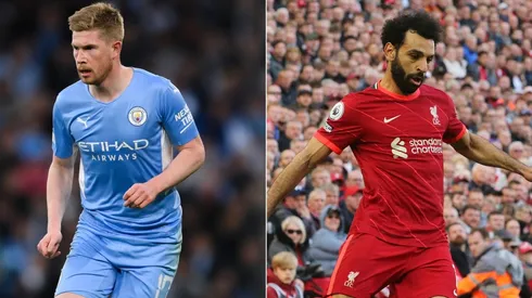 Kevin De Bruyne and Mohamed Salah