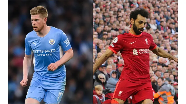 Kevin De Bruyne and Mohamed Salah