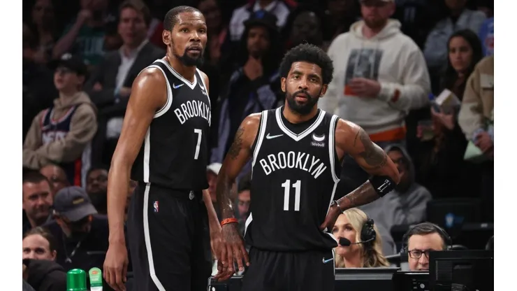 Kevin Durant and Kyrie Iving