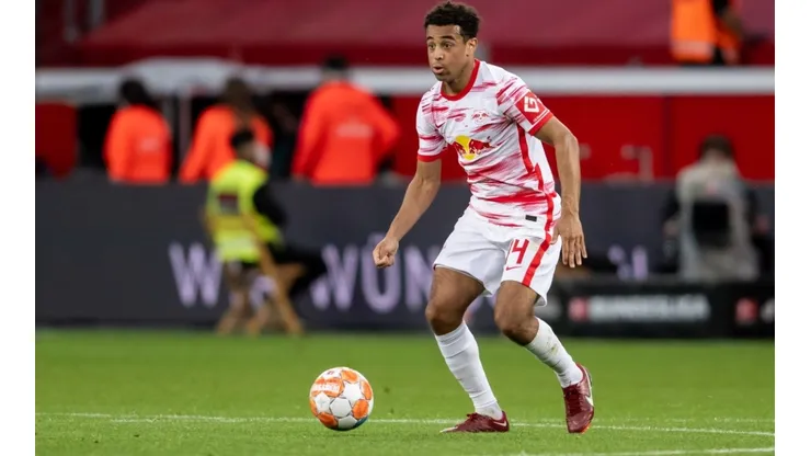 Tyler Adams of Leipzig