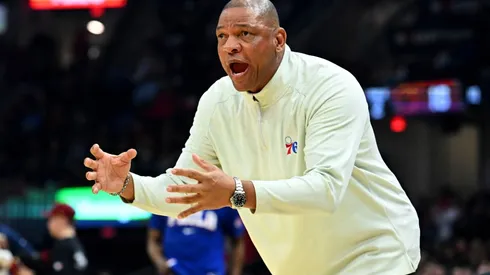 Philadelphia 76ers coach Doc Rivers.