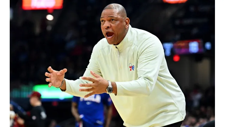 Philadelphia 76ers coach Doc Rivers.