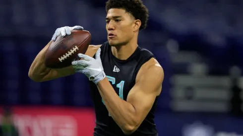 Kyle Hamilton at NFL combine