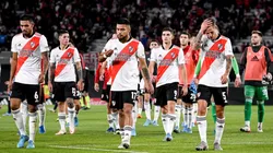 River players after a match against Atletico Tucuman