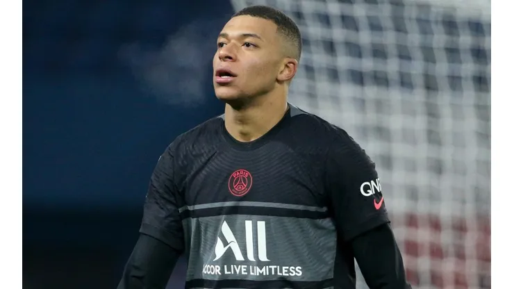 Kylian Mbappe of PSG.