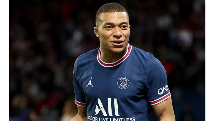 Kylian Mbappe of PSG.