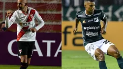 Marcos Riquelme of Always Ready and Christian Mafla of Deportivo Cali