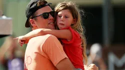 Brady with his daughter Vivian