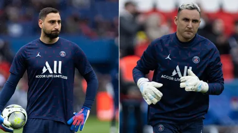 Gianluigi Donnarumma and Keylor Navas
