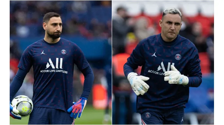 Gianluigi Donnarumma and Keylor Navas
