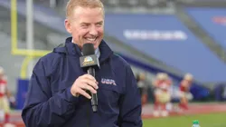 Jason Garrett working for the NBC as an announcer