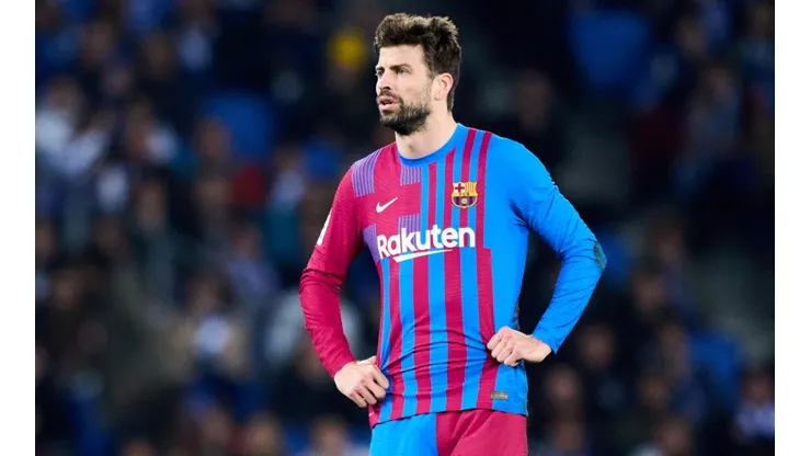 Gerard Pique of FC Barcelona.