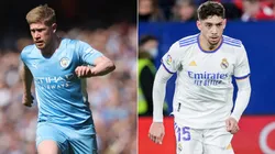Kevin De Bruyne and Fede Valverde