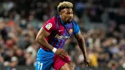 Adama Traoure of FC Barcelona in action