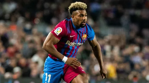 Adama Traoure of FC Barcelona in action