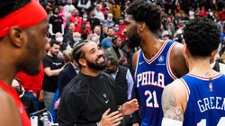 Drake and Joel Embiid