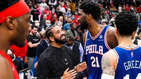 Drake and Joel Embiid