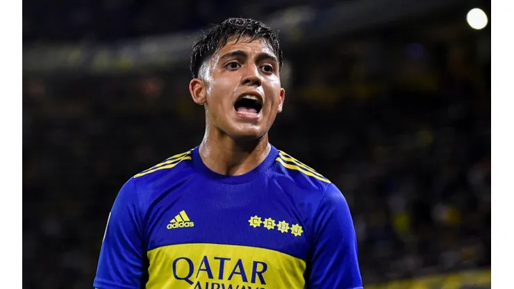 Exequiel Zeballos of Boca Juniors