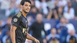 Carlos Vela of Los Angeles FC during a game between Los Angeles FC and Los Angeles Galaxy