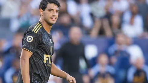 Carlos Vela of Los Angeles FC during a game between Los Angeles FC and Los Angeles Galaxy