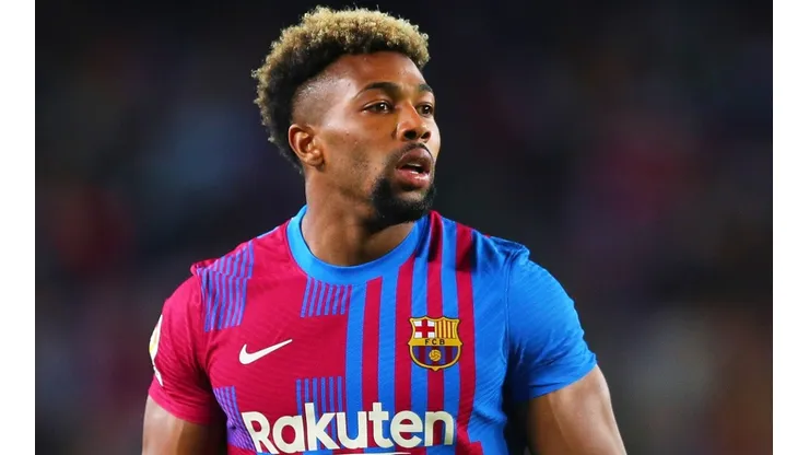 Adama Traore of FC Barcelona.