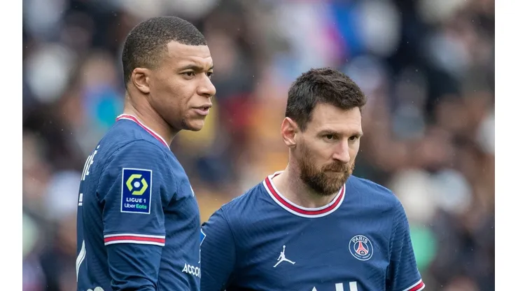Lionel Messi and Kylian Mbappé