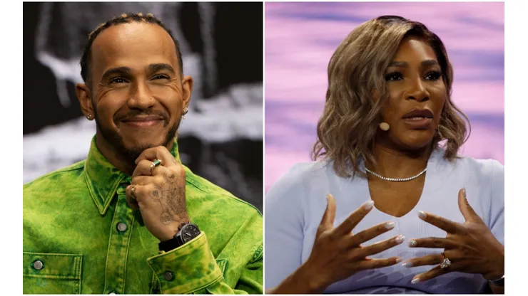 Lewis Hamilton and Serena Williams