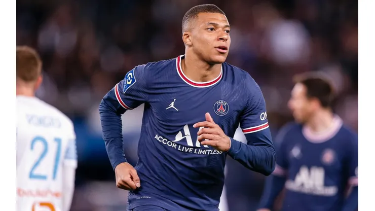 Kylian Mbappe of PSG.